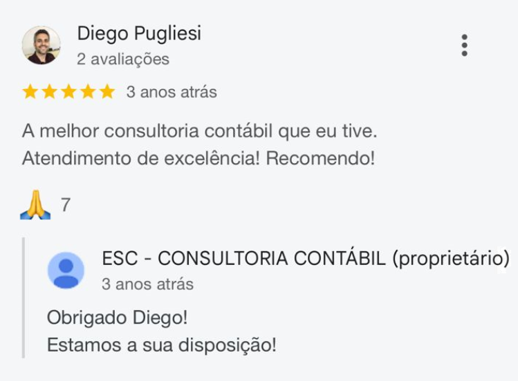 avaliação diego